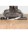 Bronze Tabletop Sculpture Inspired by Auguste Rodin's Eve-15. Asian & Chinese Furniture, Art, Antiques, Vintage Home Décor for sale at FEA Home