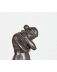 Bronze Tabletop Sculpture Inspired by Auguste Rodin's Eve-4. Asian & Chinese Furniture, Art, Antiques, Vintage Home Décor for sale at FEA Home