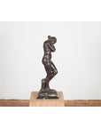 Bronze Tabletop Sculpture Inspired by Auguste Rodin's Eve-5. Asian & Chinese Furniture, Art, Antiques, Vintage Home Décor for sale at FEA Home