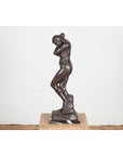 Bronze Tabletop Sculpture Inspired by Auguste Rodin's Eve-7. Asian & Chinese Furniture, Art, Antiques, Vintage Home Décor for sale at FEA Home