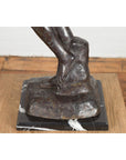 Bronze Tabletop Sculpture Inspired by Auguste Rodin's Eve-9. Asian & Chinese Furniture, Art, Antiques, Vintage Home Décor for sale at FEA Home