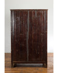 Chinese Late Qing Dynasty Period Red Lacquer Cabinet with Carved and Gilt Doors-13. Asian & Chinese Furniture, Art, Antiques, Vintage Home Décor for sale at FEA Home