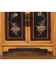 Chinese Late Qing Dynasty Side Cabinet with Hand Painted Flower and Bird Décor-10. Asian & Chinese Furniture, Art, Antiques, Vintage Home Décor for sale at FEA Home
