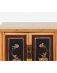 Chinese Late Qing Dynasty Side Cabinet with Hand Painted Flower and Bird Décor-7. Asian & Chinese Furniture, Art, Antiques, Vintage Home Décor for sale at FEA Home