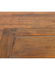 Chinese Qing Dynasty 19th Century Elm Side Cabinet with Fretwork Shelf and Doors-11. Asian & Chinese Furniture, Art, Antiques, Vintage Home Décor for sale at FEA Home