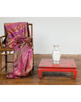 Chinese Qing Dynasty Low Kang Table with Custom Red Distressed Lacquer-4. Asian & Chinese Furniture, Art, Antiques, Vintage Home Décor for sale at FEA Home