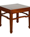 Chinese Qing Dynasty Period 19th Century Side Table with Humpback Stretchers-1. Asian & Chinese Furniture, Art, Antiques, Vintage Home Décor for sale at FEA Home