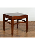 Chinese Qing Dynasty Period 19th Century Side Table with Humpback Stretchers-10. Asian & Chinese Furniture, Art, Antiques, Vintage Home Décor for sale at FEA Home