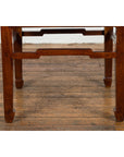Chinese Qing Dynasty Period 19th Century Side Table with Humpback Stretchers-6. Asian & Chinese Furniture, Art, Antiques, Vintage Home Décor for sale at FEA Home