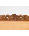 Dutch Colonial Javanese Teak Settee w/ Inset Woven Rattan, SKU , image 18