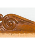 Dutch Colonial Javanese Teak Settee w/ Inset Woven Rattan, SKU , image 19