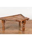 Indian 19th Century Wood Bullock Cart Made into a Coffee Table with Iron Details-13. Asian & Chinese Furniture, Art, Antiques, Vintage Home Décor for sale at FEA Home
