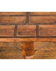 Indian 19th Century Wood Bullock Cart Made into a Coffee Table with Iron Details-9. Asian & Chinese Furniture, Art, Antiques, Vintage Home Décor for sale at FEA Home