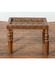 Antique Window Grate Made into a Side Table with Turned Baluster Legs-13. Asian & Chinese Furniture, Art, Antiques, Vintage Home Décor for sale at FEA Home