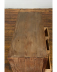 Japanese Early 20th Century Low Storage Cabinet with Sliding Doors and Drawers-10. Asian & Chinese Furniture, Art, Antiques, Vintage Home Décor for sale at FEA Home