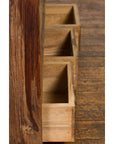Japanese Early 20th Century Low Storage Cabinet with Sliding Doors and Drawers-13. Asian & Chinese Furniture, Art, Antiques, Vintage Home Décor for sale at FEA Home
