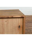 Japanese Early 20th Century Low Storage Cabinet with Sliding Doors and Drawers-17. Asian & Chinese Furniture, Art, Antiques, Vintage Home Décor for sale at FEA Home