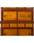 Japanese Taishō Mizuya Dansu Kitchen Two Toned Cabinet with Sliding Doors - image 10