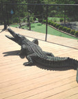 Large Bronze Walking Alligator Statue-5. Asian & Chinese Furniture, Art, Antiques, Vintage Home Décor for sale at FEA Home
