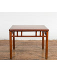 Late Qing Dynasty 1900s Table with Open Apron and Pillar Strut Motifs-14. Asian & Chinese Furniture, Art, Antiques, Vintage Home Décor for sale at FEA Home
