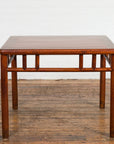 Late Qing Dynasty 1900s Table with Open Apron and Pillar Strut Motifs-3. Asian & Chinese Furniture, Art, Antiques, Vintage Home Décor for sale at FEA Home