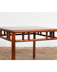 Late Qing Dynasty 1900s Table with Open Apron and Pillar Strut Motifs-5. Asian & Chinese Furniture, Art, Antiques, Vintage Home Décor for sale at FEA Home