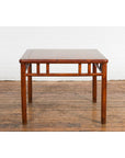 Late Qing Dynasty 1900s Table with Open Apron and Pillar Strut Motifs-6. Asian & Chinese Furniture, Art, Antiques, Vintage Home Décor for sale at FEA Home