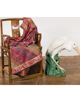 Lifesize Chinese Vintage White and Cream Glazed Ceramic Heron Bird Sculpture-2. Asian & Chinese Furniture, Art, Antiques, Vintage Home Décor for sale at FEA Home