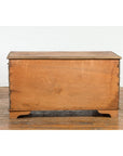 Rustic Indonesian 19th Century Wooden Blanket Chest with Brass Accents-15. Asian & Chinese Furniture, Art, Antiques, Vintage Home Décor for sale at FEA Home