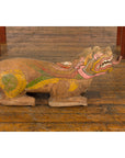 Polychromatic Guardian Lion Prayer Box-17. Asian & Chinese Furniture, Art, Antiques, Vintage Home Décor for sale at FEA Home