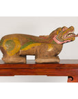 Polychromatic Guardian Lion Prayer Box-1. Asian & Chinese Furniture, Art, Antiques, Vintage Home Décor for sale at FEA Home
