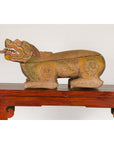 Polychromatic Guardian Lion Prayer Box-3. Asian & Chinese Furniture, Art, Antiques, Vintage Home Décor for sale at FEA Home