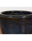 Thai Vintage Oversized Shigaraki Style Namako Glazed Planter with Wave Effects-7. Asian & Chinese Furniture, Art, Antiques, Vintage Home Décor for sale at FEA Home
