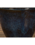 Thai Vintage Oversized Shigaraki Style Namako Glazed Planter with Wave Effects-8. Asian & Chinese Furniture, Art, Antiques, Vintage Home Décor for sale at FEA Home