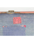 Vintage Red Leather Lacquer Blanket Chest with Brass Hardware-12. Asian & Chinese Furniture, Art, Antiques, Vintage Home Décor for sale at FEA Home