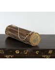 Vintage Thai Wood, Leather and Rope Klong Khaek Processional Double Headed Drum-12. Asian & Chinese Furniture, Art, Antiques, Vintage Home Décor for sale at FEA Home