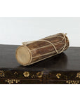 Vintage Thai Wood, Leather and Rope Klong Khaek Processional Double Headed Drum-13. Asian & Chinese Furniture, Art, Antiques, Vintage Home Décor for sale at FEA Home