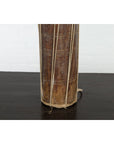 Vintage Thai Wood, Leather and Rope Klong Khaek Processional Double Headed Drum-7. Asian & Chinese Furniture, Art, Antiques, Vintage Home Décor for sale at FEA Home