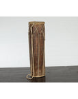 Vintage Thai Wood, Leather and Rope Klong Khaek Processional Double Headed Drum-9. Asian & Chinese Furniture, Art, Antiques, Vintage Home Décor for sale at FEA Home