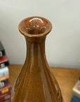 Skinny Brown and Blue Ceramic Vase with Narrow Neck, SKU , image 8