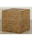 Square Handwoven Rattan Basket with Removable Lid - image 11