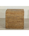 Square Handwoven Rattan Basket with Removable Lid - image 14