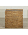 Square Handwoven Rattan Basket with Removable Lid - image 15