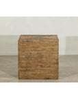 Square Handwoven Rattan Basket with Removable Lid - image 4