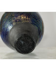 Studio Ceramic Vase with Cobalt Blue Glaze and Tapered Foot-15. Asian & Chinese Furniture, Art, Antiques, Vintage Home Décor for sale at FEA Home