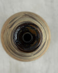 Tall and Slender Beige & Clay Brown Ceramic Vase - FEA Home