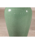 Tall Celadon Crackle-Glazed Palace Jar with Flared Rim, Vintage-14. Asian & Chinese Furniture, Art, Antiques, Vintage Home Décor for sale at FEA Home