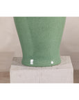 Tall Celadon Crackle-Glazed Palace Jar with Flared Rim, Vintage-16. Asian & Chinese Furniture, Art, Antiques, Vintage Home Décor for sale at FEA Home