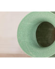 Tall Celadon Crackle-Glazed Palace Jar with Flared Rim, Vintage-17. Asian & Chinese Furniture, Art, Antiques, Vintage Home Décor for sale at FEA Home