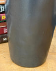 Tall Olive & Charcoal Ceramic Vase with Amber Drip Glaze, SKU , image 7